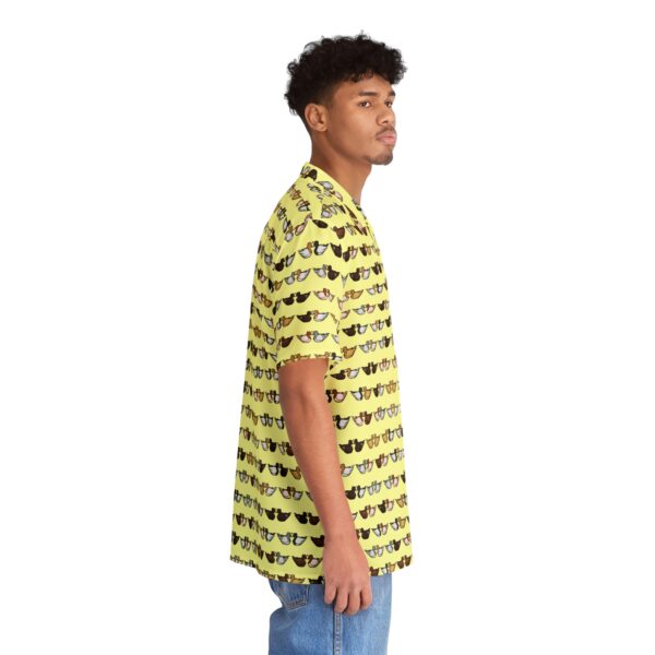 Love Doves Hawaiian Shirt (Yellow) - Image 5