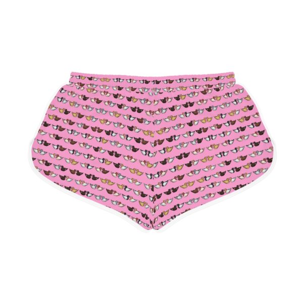 Love Doves Women's Relaxed Shorts (Pink) - Image 2