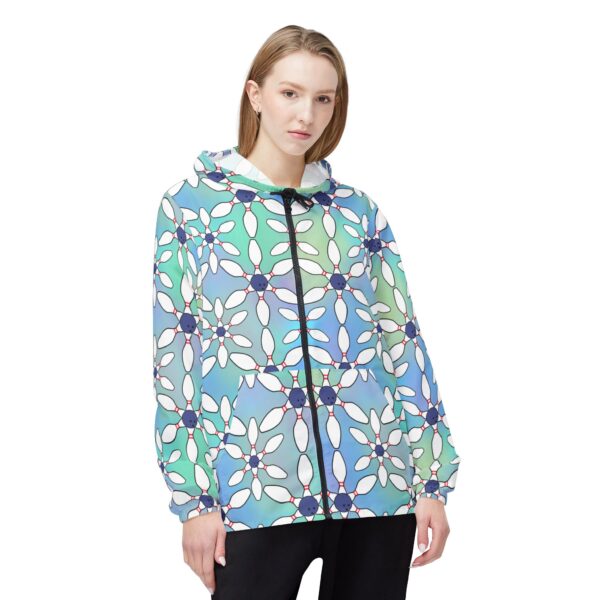 Bowling Pin Windbreaker Jacket - Image 3