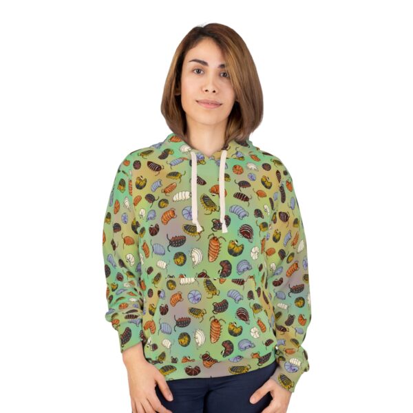 Isopods Pullover Hoodie (Green) - Image 3