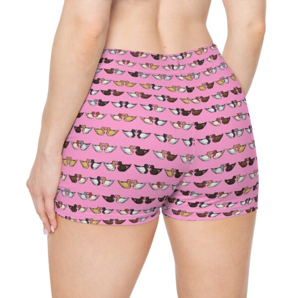 Love Doves Short Shorts (Pink) - Image 4