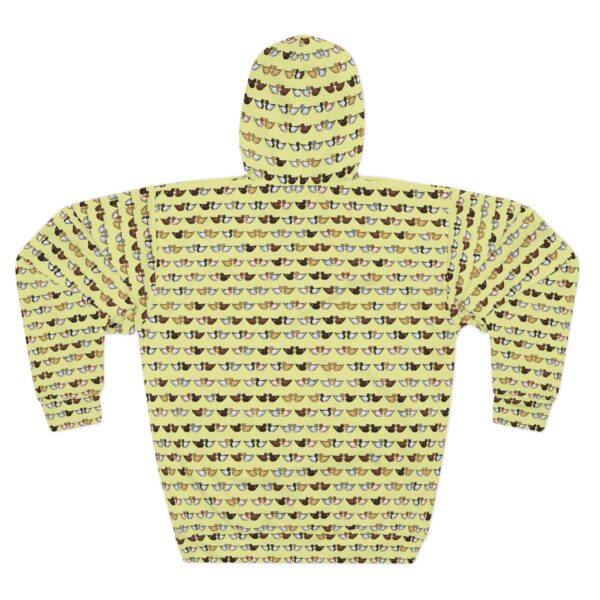 Love Doves Pullover Hoodie (Yellow) - Image 2