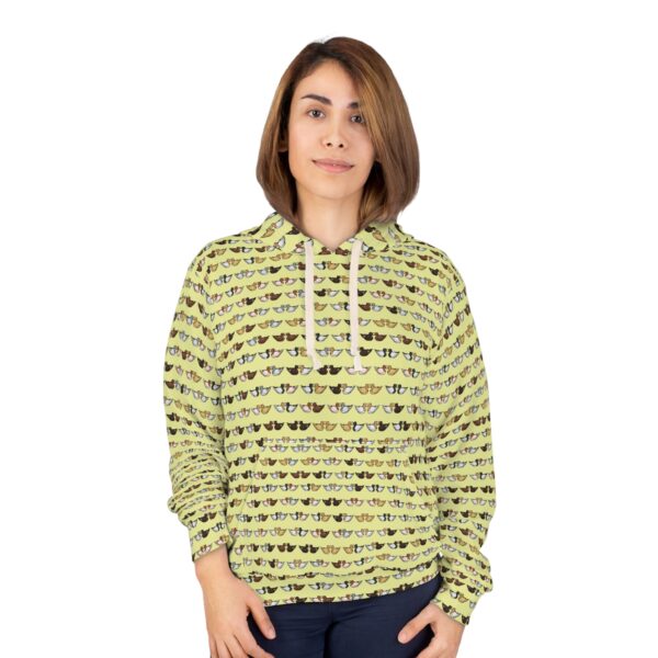 Love Doves Pullover Hoodie (Yellow) - Image 3