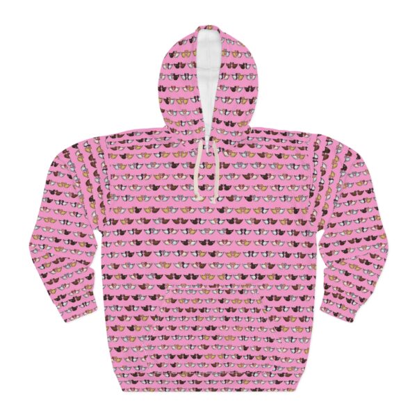 Love Doves Pullover Hoodie (Pink)