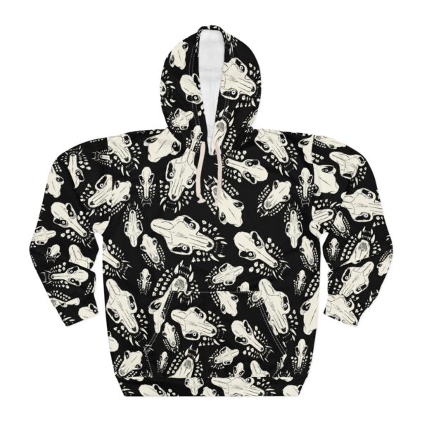 Bite Pattern Pullover Hoodie